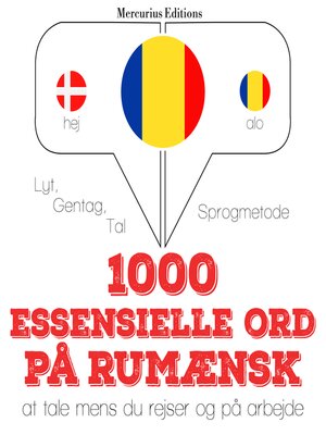 cover image of 1000 essentielle ord på rumænsk